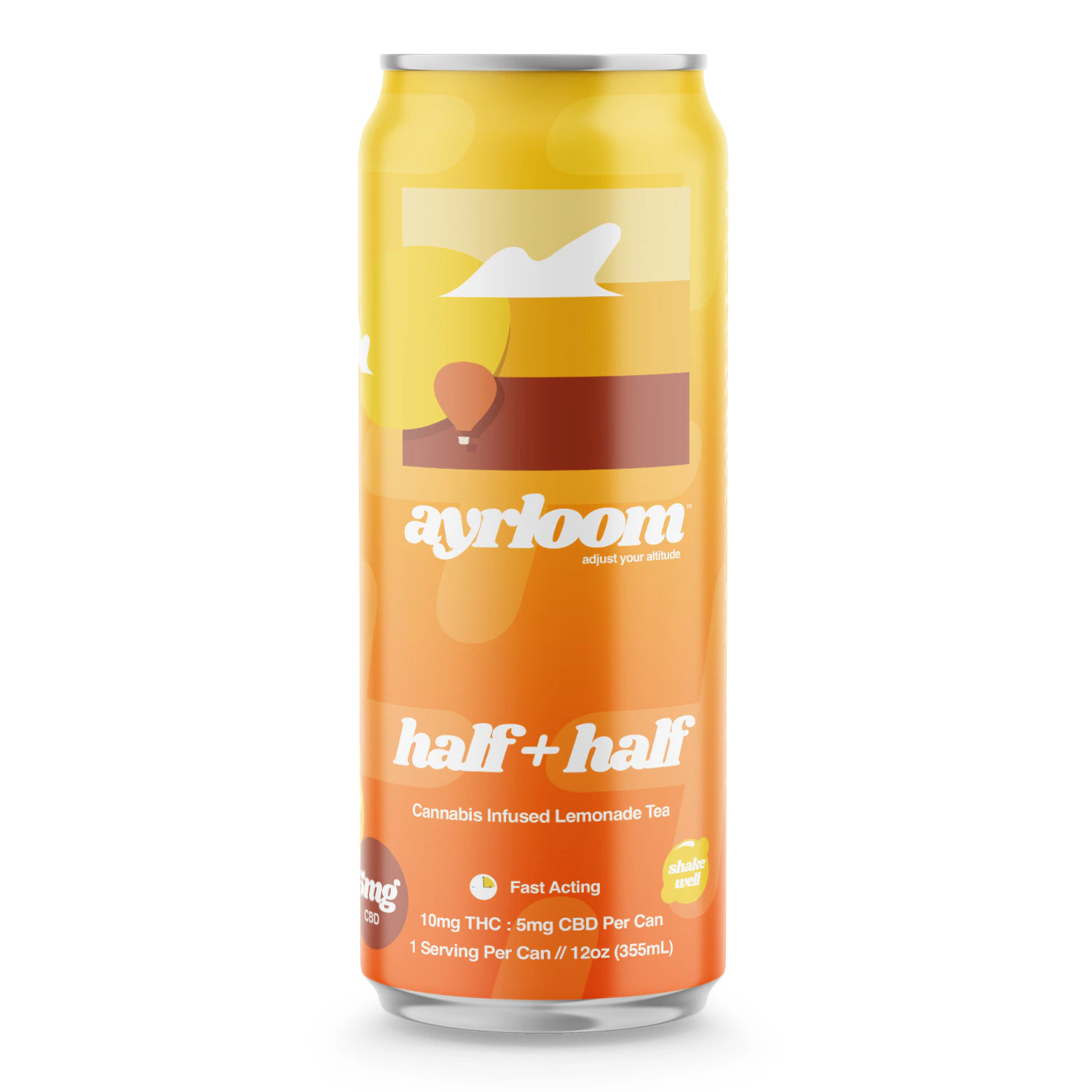 ayrloom - ayrloom | Half & Half Iced Tea Lemonade | 2:1 THC:CBD | Beverage | 1 can | 10mg Main Image