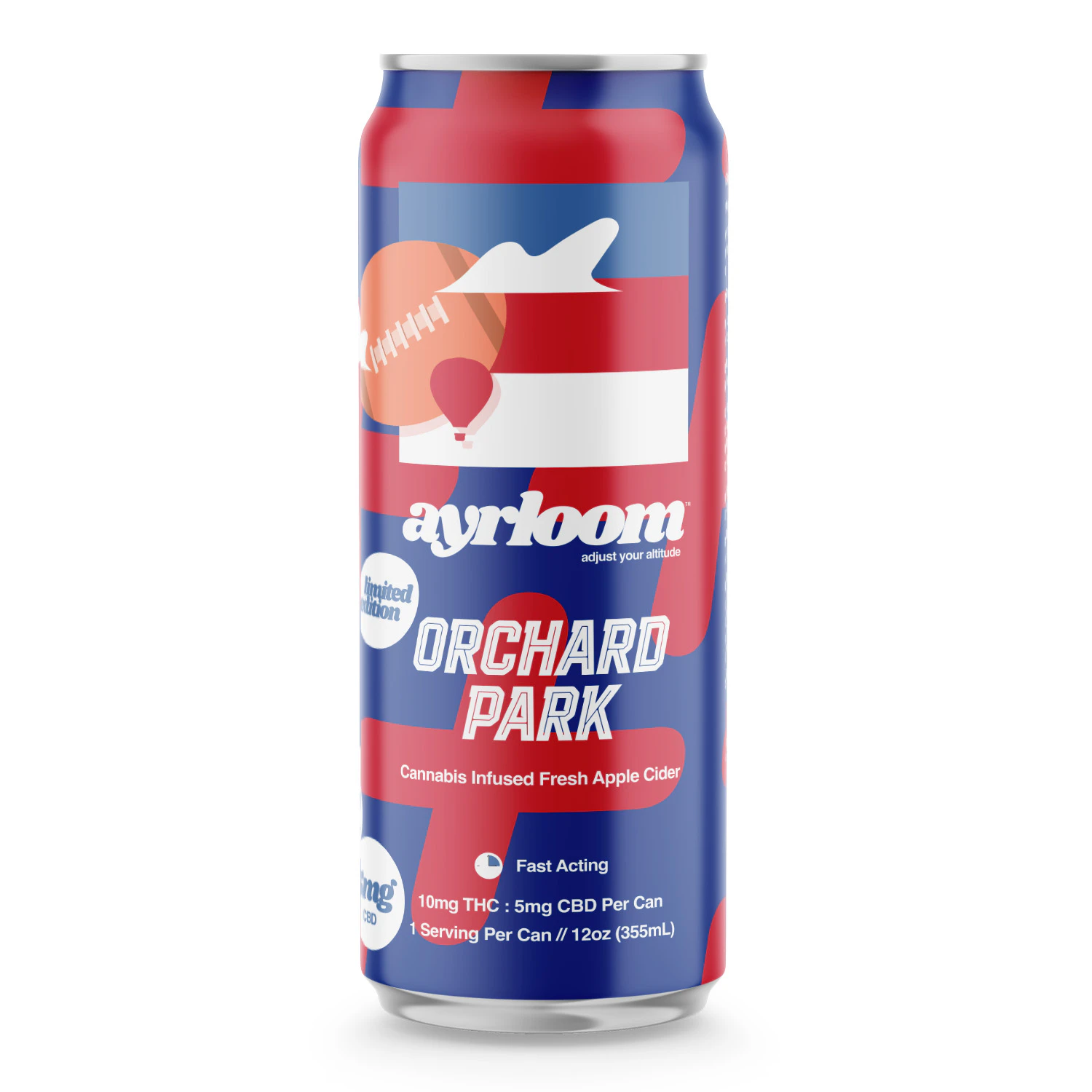 ayrloom - Ayrloom - Orchard Park Apple Cider - 2:1 (10mg THC: 5mg CBD) - 12oz Beverage Main Image