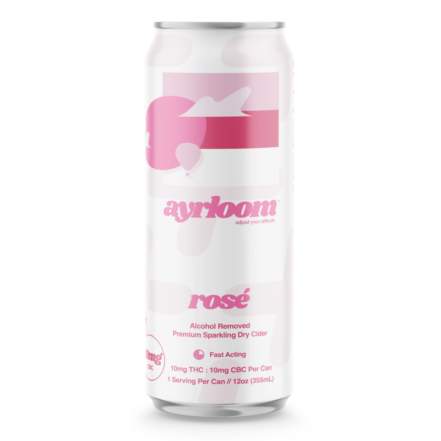 ayrloom - ayrloom | Rosé | 1:1 THC:CBC | Beverage | 1 can | 10mg Main Image