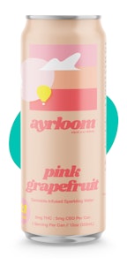 AYRLOOM - Pink Grapefruit Sparkling Water - 5mg 