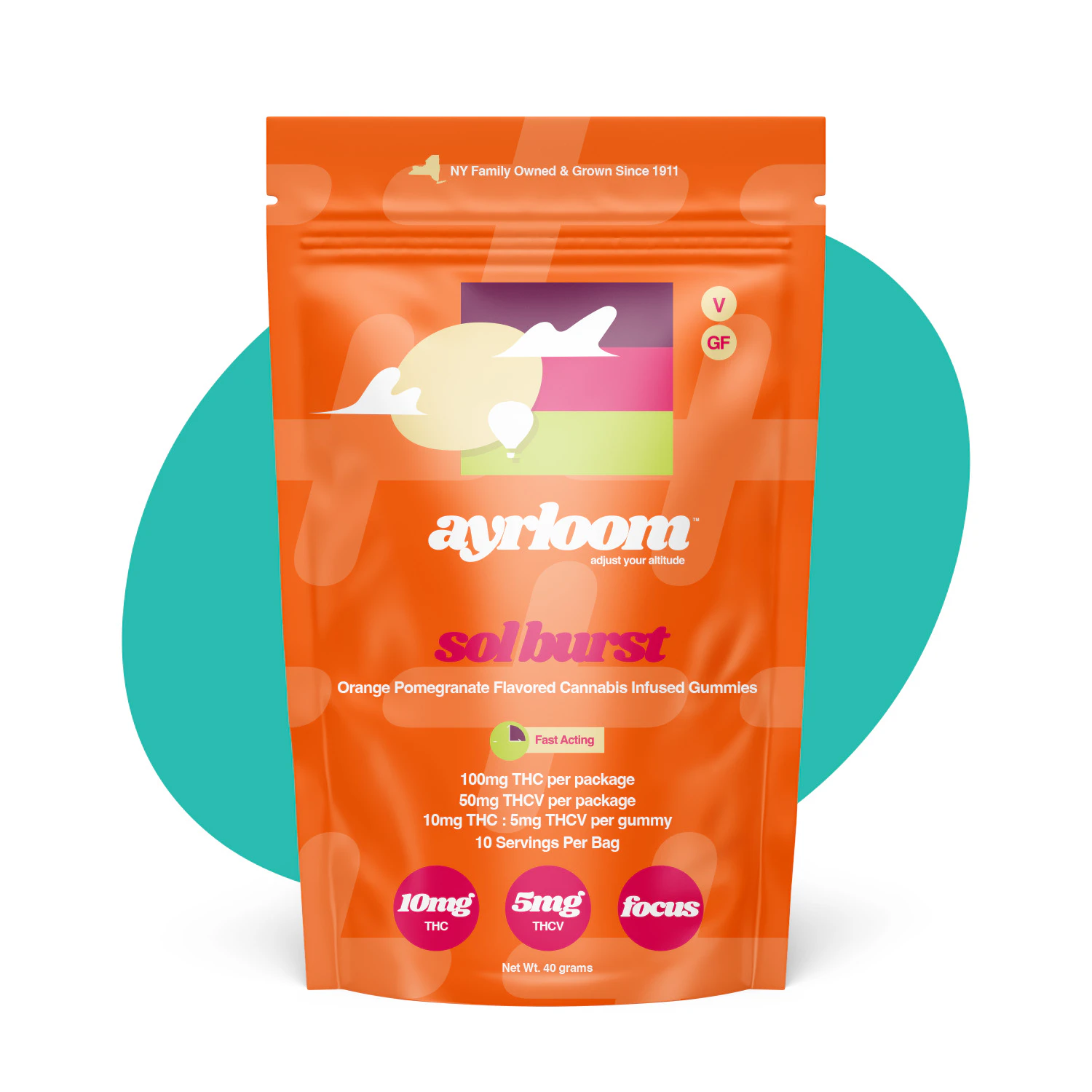 ayrloom - Ayrloom Gummy 10pk Sol Burst | E29 Main Image