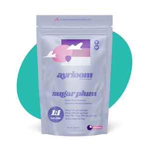 Ayrloom - Sugar Plum 1:1 Gummies 10 Pack | Ayrloom | Edible