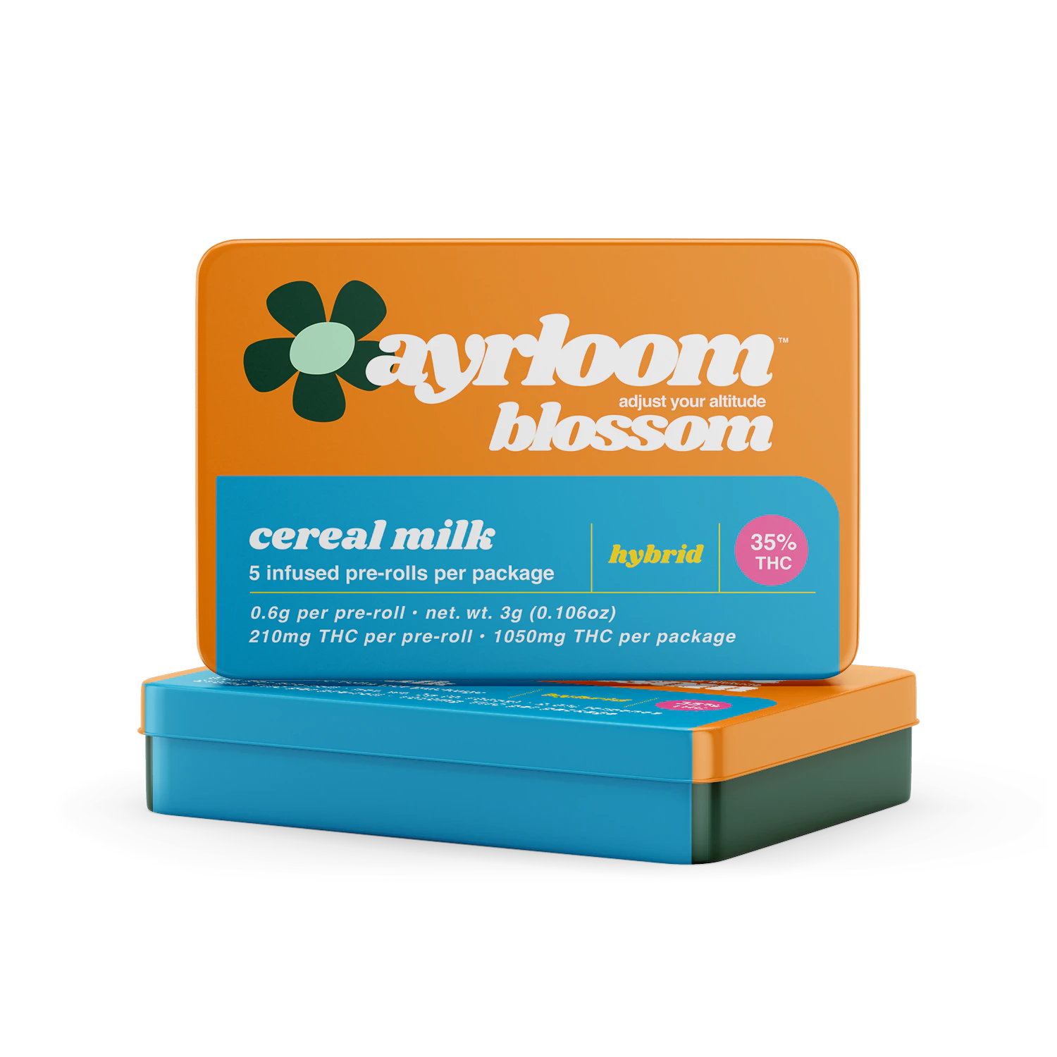 ayrloom - ayrloom | Cereal Milk | Infused Pre-Rolls | 5pk | 3g Main Image
