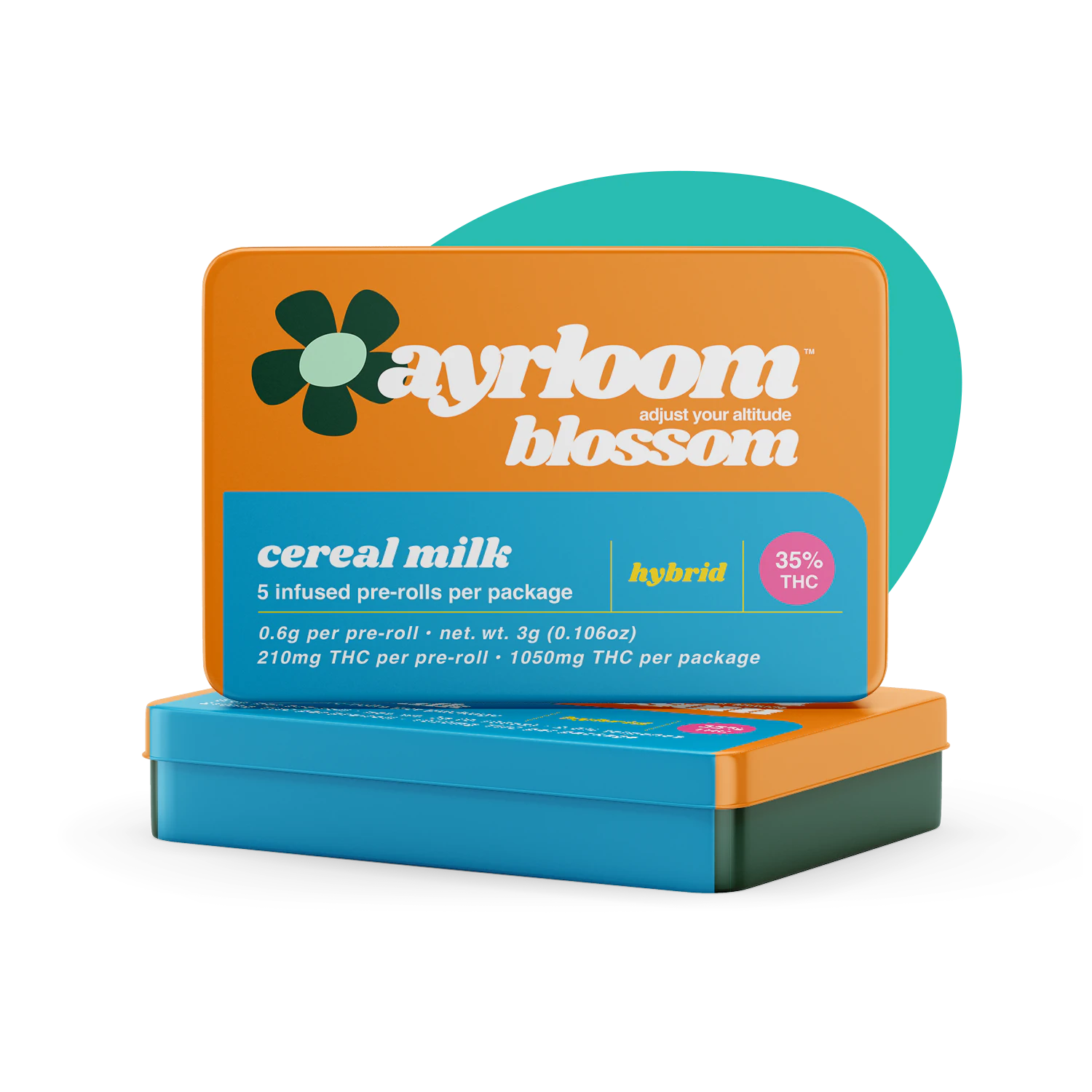 ayrloom - Ayrloom Pre-Roll 0.6g - 5pk - Cereal Milk | P41 Main Image