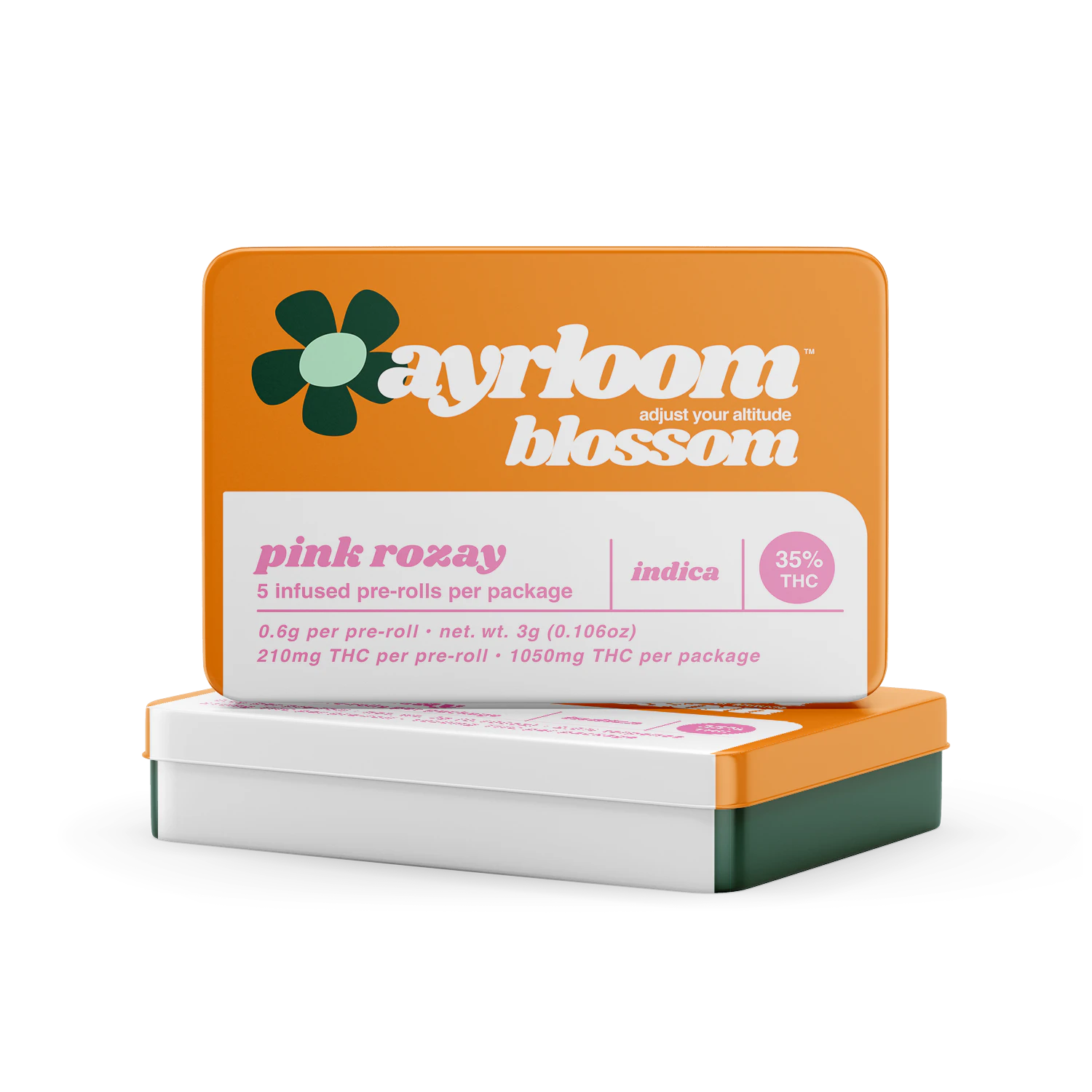 ayrloom - ayrloom | Pink Rozay | Infused Pre-Rolls | 5pk | 3g Main Image