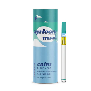 ayrloom - Ayrloom - Calm AIO 4:1 THC:CBD - 0.5G