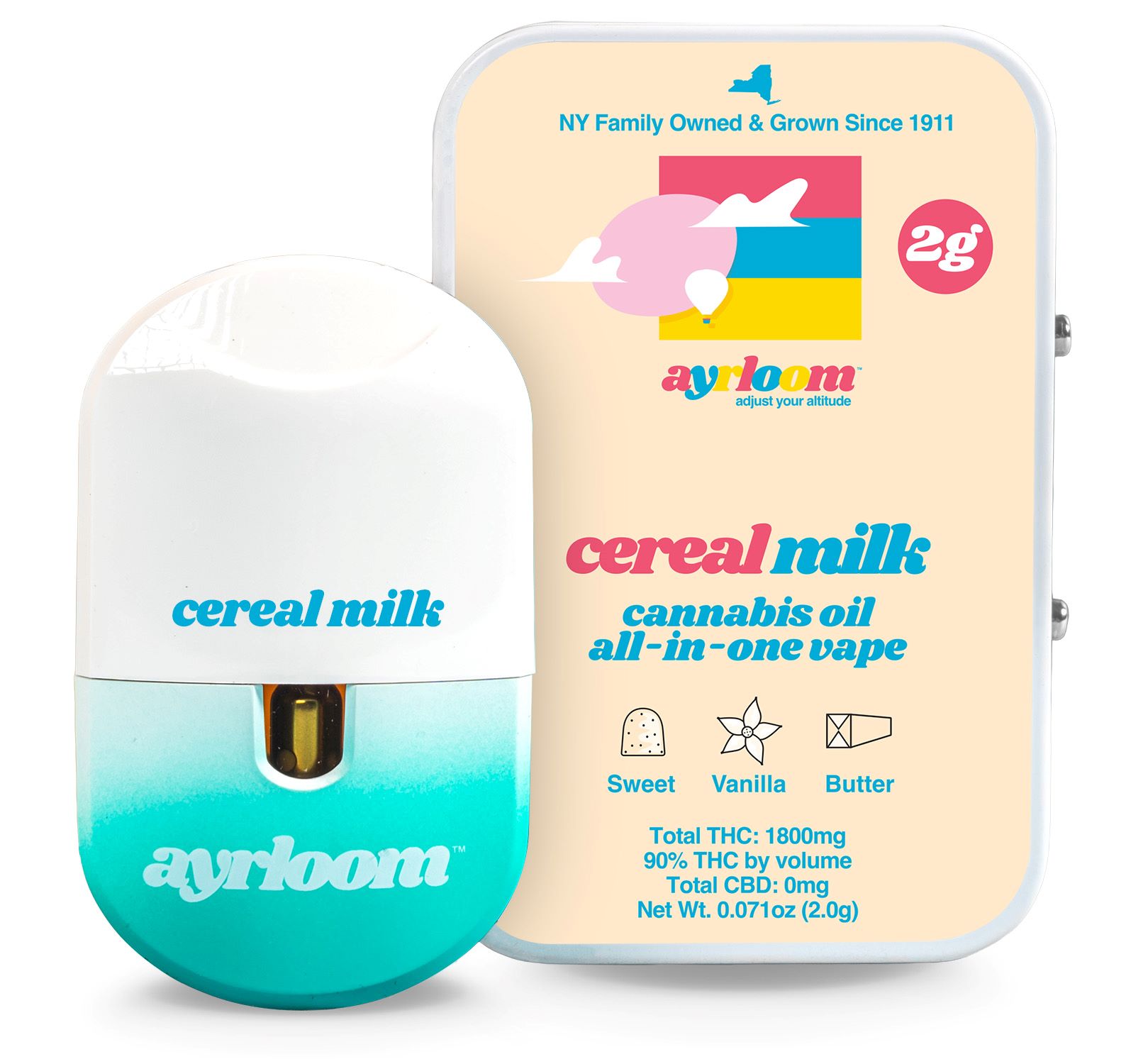 Cereal Milk All-In-One - 2g - Vape