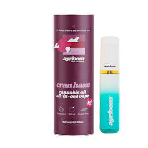 AYRLOOM - Ayrloom - Cran Haze - 90% THC - 1.0g - AIO Vape Pen