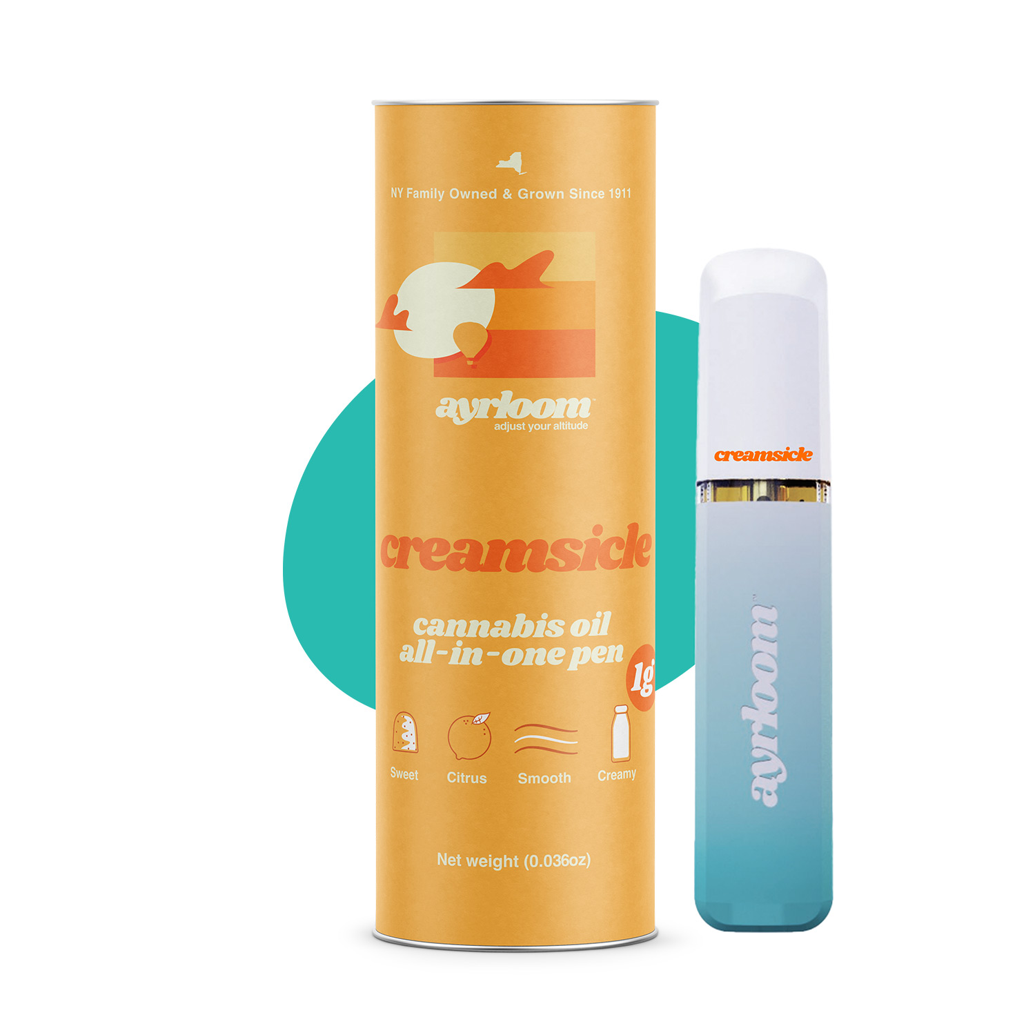 Ayrloom - Creamsicle - Disposable Vape - 1g - Vape - Hous...
