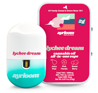 AYRLOOM - Ayrloom - Lychee Dream - 90% THC - 2.0g - AIO Vape