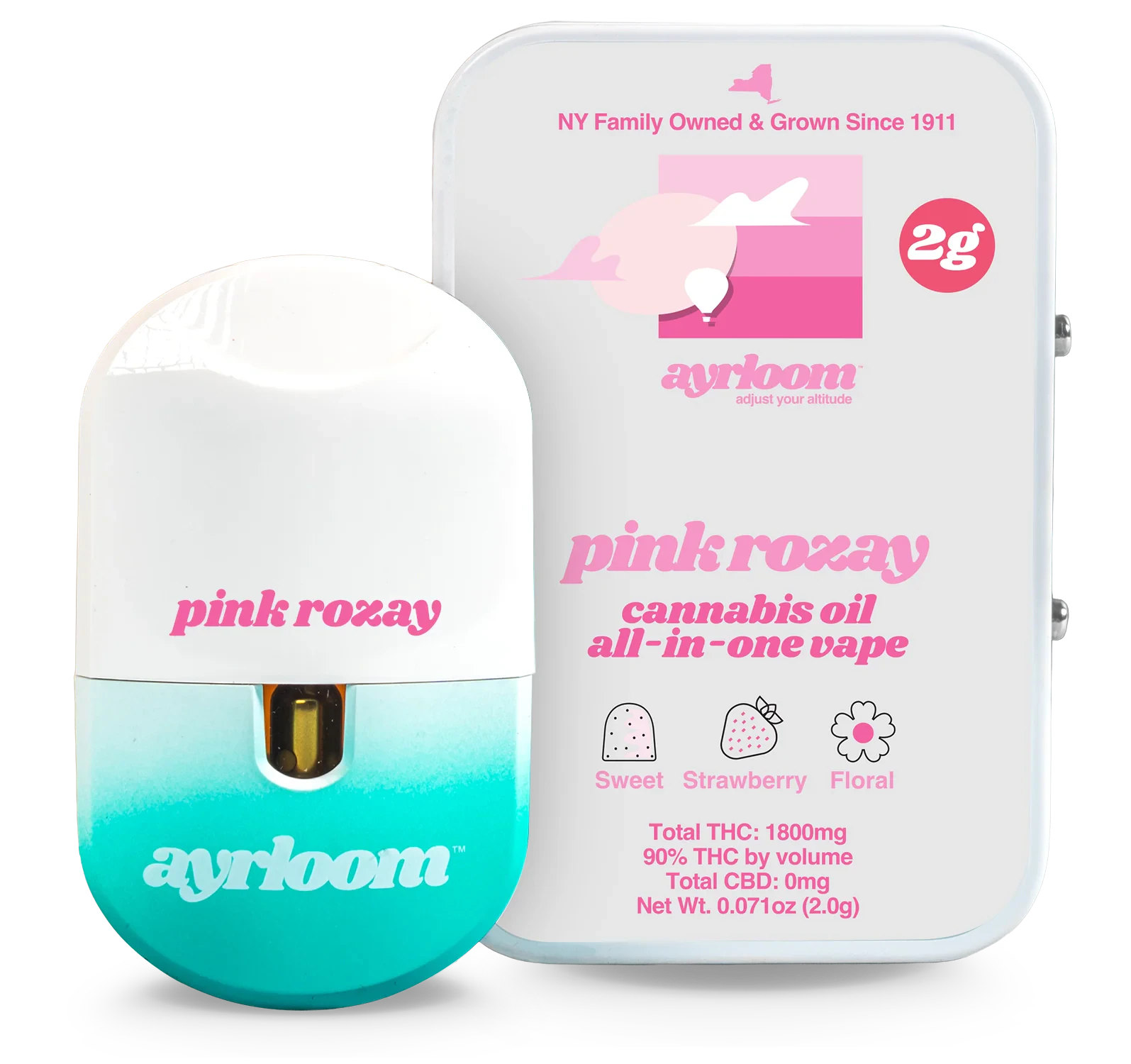ayrloom - Ayrloom - Pink Rozay - 2g AIO Main Image