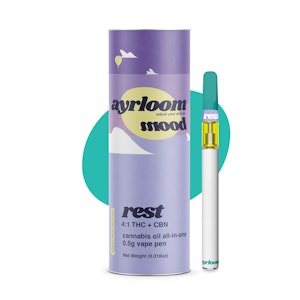 Ayrloom - Rest High Potency All in One Vape 0.5g | Ayrloom | Concentrate