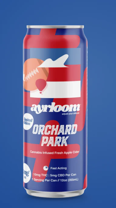 ayrloom - ORCHARD PARK BEVERAGE 10mgTHC/5mgCBD - AYRLOOM UP - 12oz Main Image