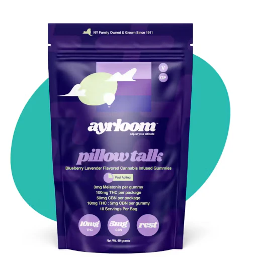 ayrloom - PILLOW TALK GUMMIES 10mgTHC/5mgCBD - AYRLOOM - 100mg Main Image