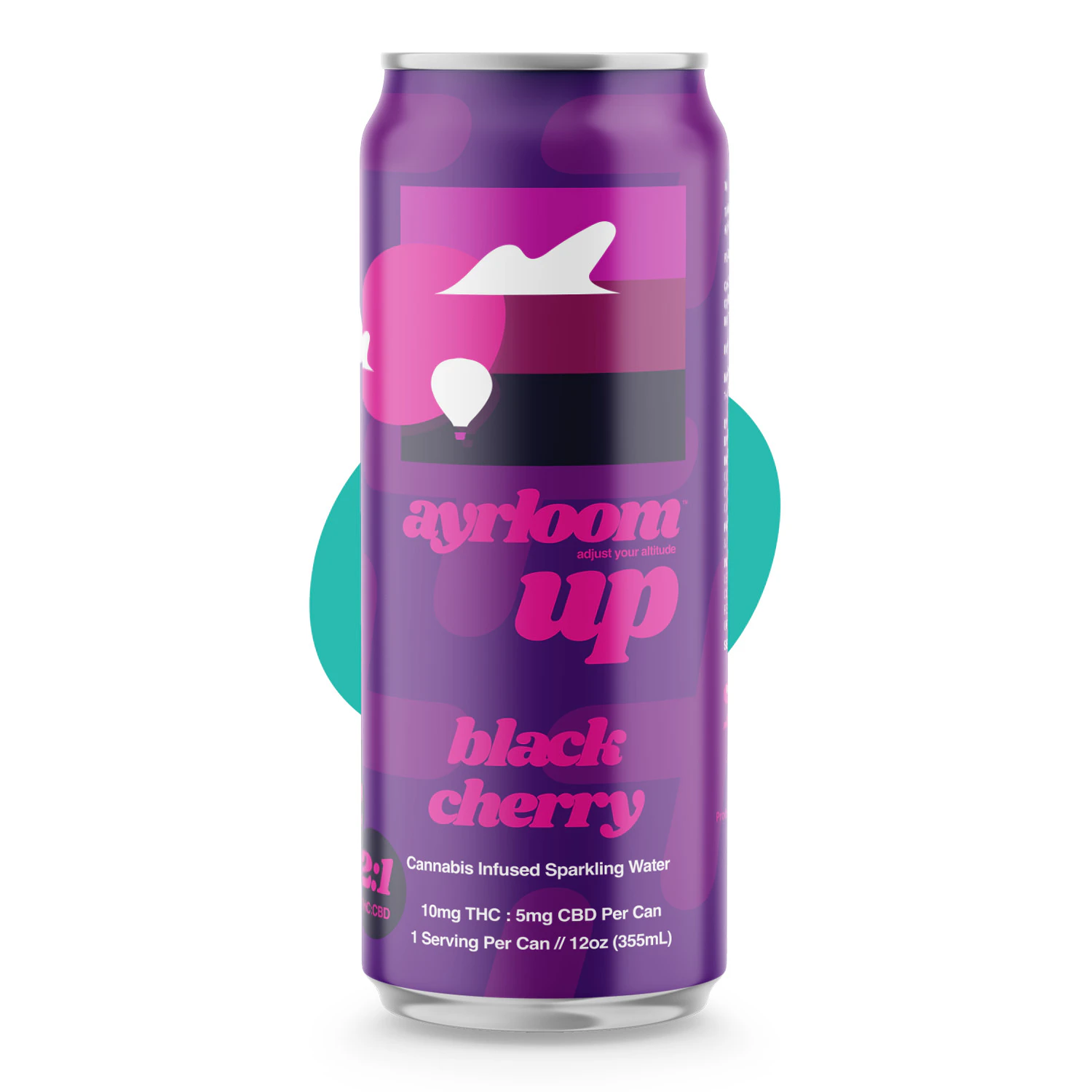ayrloom - Ayrloom UP | Drink | Black Cherry 2:1 | 4-pack | 12oz | 10mg Main Image