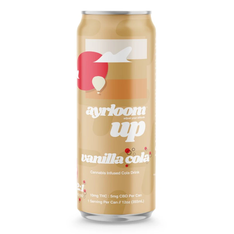 ayrloom - Ayrloom - 4 Pack - Vanilla Cola 2:1 (10mg THC: 5mg CBD) - 40mg - 10mg x 4ct - Beverage Main Image