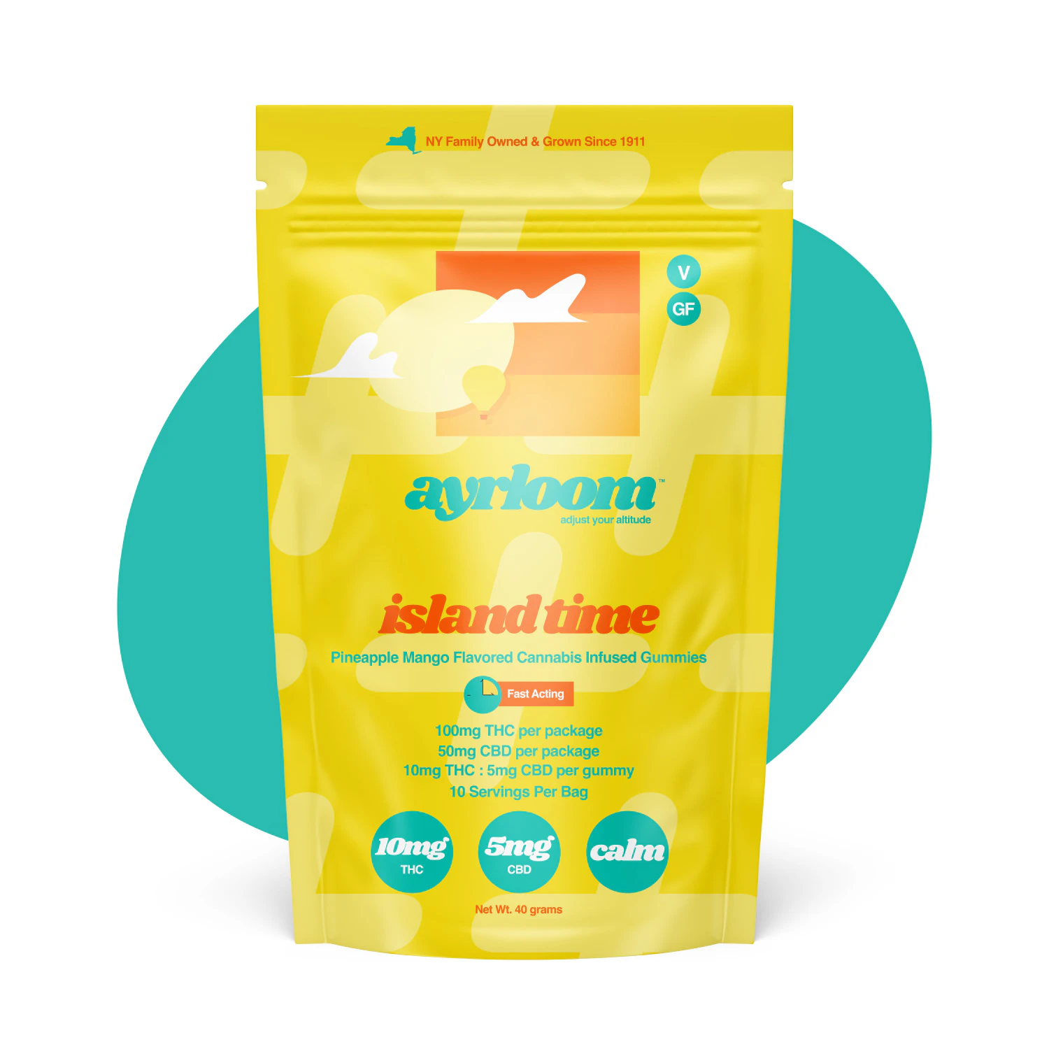ayrloom - Ayrloom | Pineapple Mango| Island Time Gummies Main Image