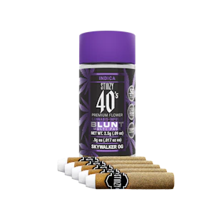 Stiiizy 40's - Skywalker OG  - Multi Infused Blunts - 5pk - 2.5g