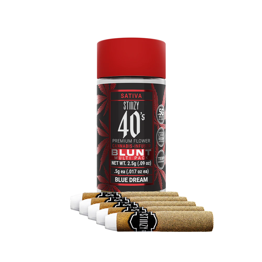 STIIIZY - STIIIZY | 40'S Multi pack | Mini Blunt | Blue Dream | .5g Main Image