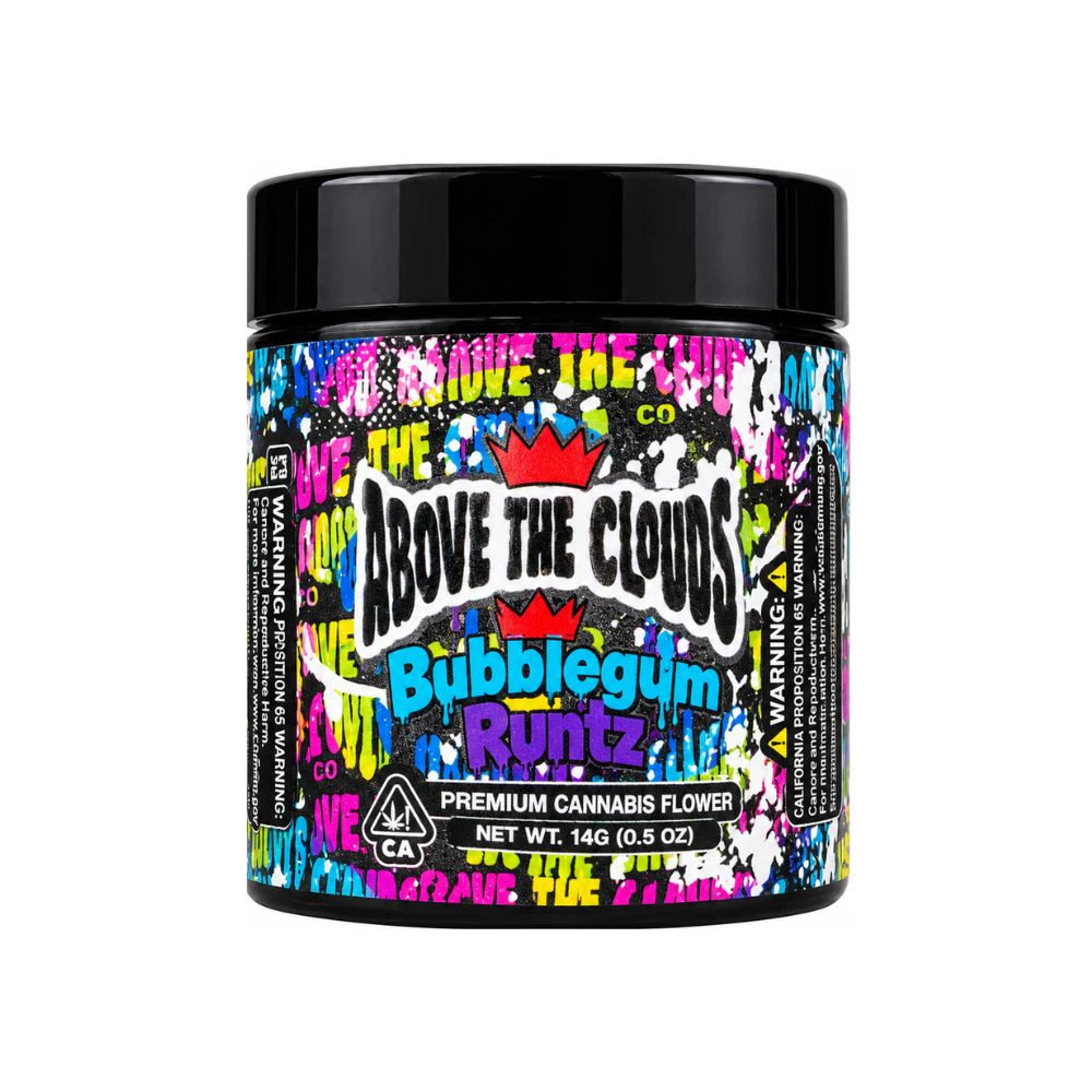 ABOVE THE CLOUDS - BUBBLEGUM RUNTZ JAR 14G - ABOVE THE CLOUDS Main Image