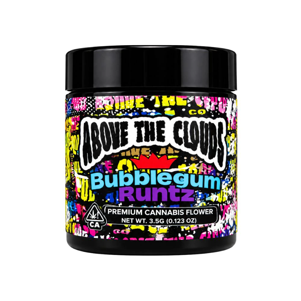 ABOVE THE CLOUDS - BUBBLEGUM RUNTZ JAR 3.5G - ABOVE THE CLOUDS Main Image