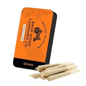 BACK HOME CANNABIS CO - Acapulco Gold | Pre-rolls | 0.5g 6-pack | Back Home