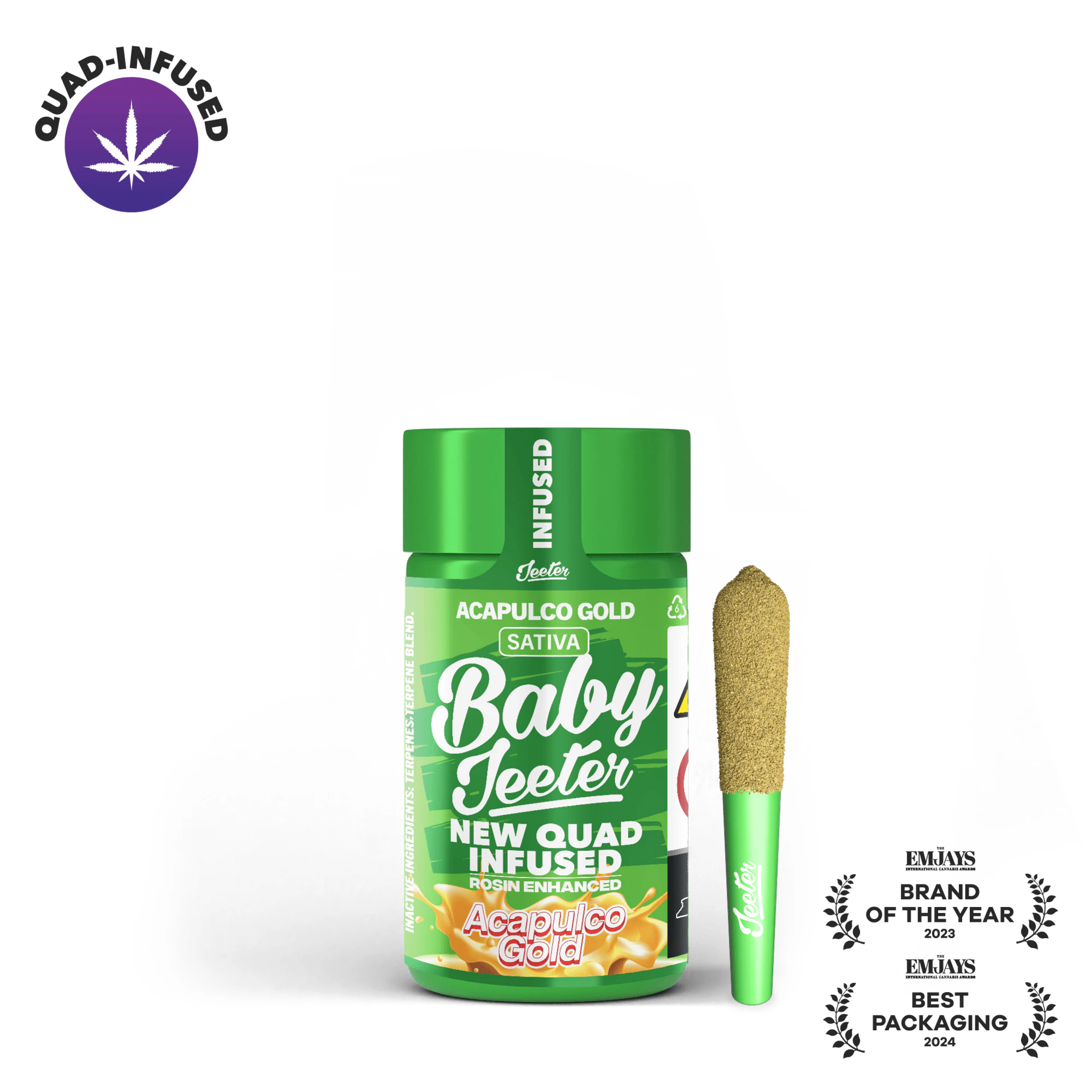 Jeeter - Acapulco Gold Baby Jeeter 0.5g Pre-Roll 5pk Main Image