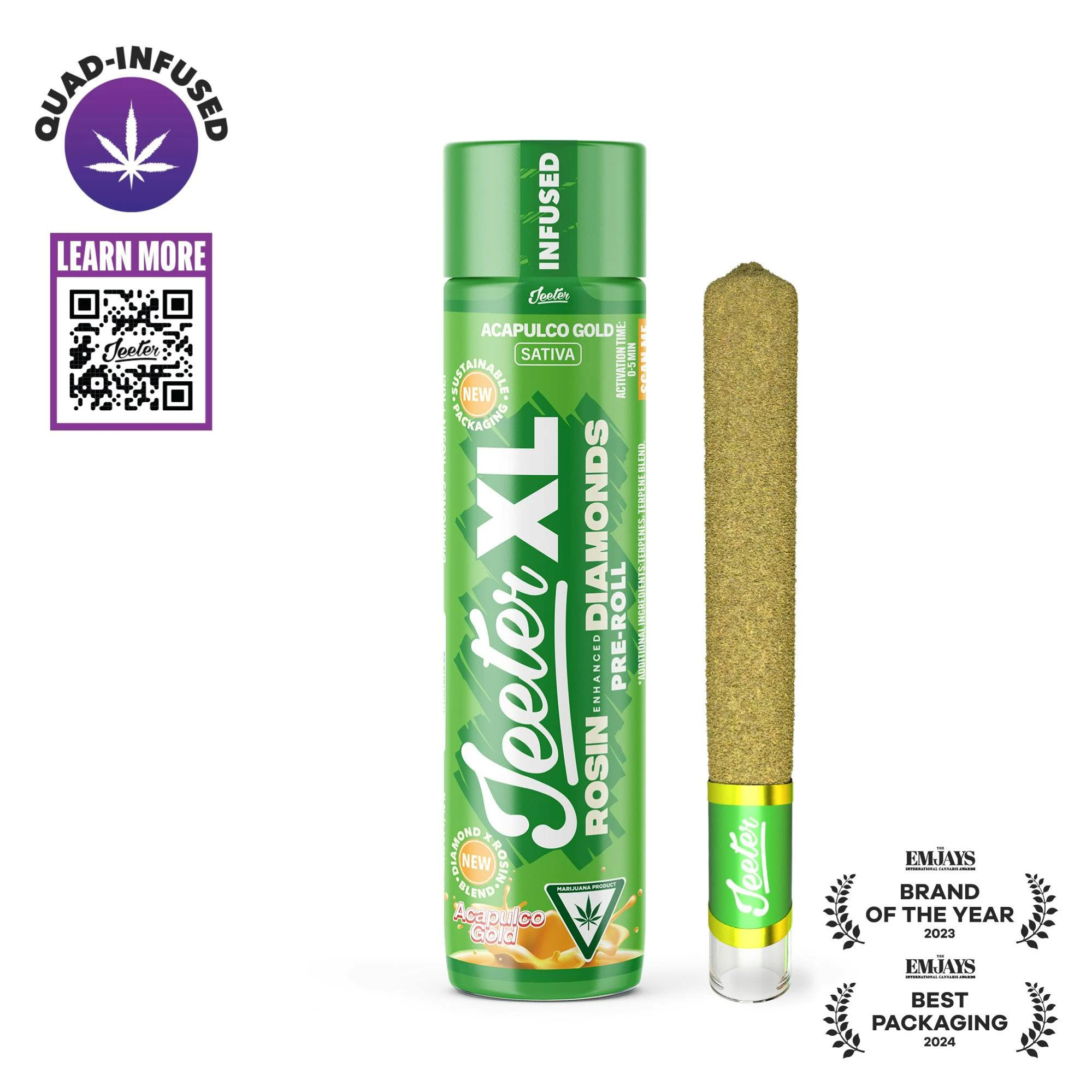 Jeeter - Acapulco Gold XL 2g Pre-Roll Main Image