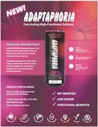 Adaptaphoria Energize Dragonfruit Seltzer 5mg