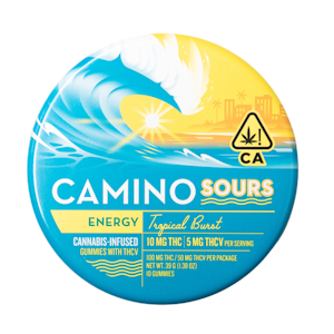 CAMINO - Camino - Energy - Tropical Burst - 10THC:5THCv - Gummies - 10pk - 100mg