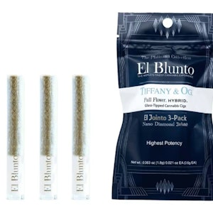 EL BLUNTO - El Blunto - Tiffany & OG - Diamond Jointo .6 3pk Prerolls - 1.8g