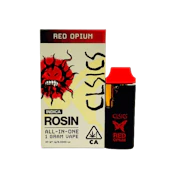CLSICS - Disposable - Red Opium Live Rosin - 1g