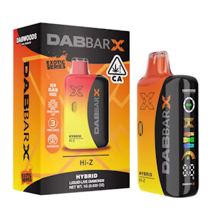 DABWOODS - Hi-Z | DABBAR X Exotic Series | Liquid Diamond All-In-One | 1g