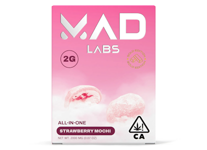 MAD LABS - MAD LABS | STRAWBERRY MOCHI - AIO | CARTRIDGE | 2G