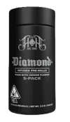 [Heavy Hitters] Diamond Infused Preroll 5 Pack - 2.5g - Lemon Tree (S)