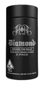 [Heavy Hitters] Diamond Infused Preroll 5 Pack - 2.5g - Blue Samurai #17 (I)