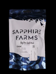 Sapphire - Afghanimal | Pre-Rolls 1g | 28pk