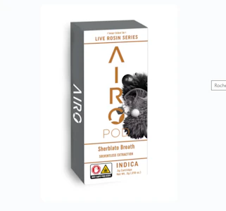 Airo Brands - [MED] AiroPod | Sherblato Breath | 0.5g Rosin Cartridge