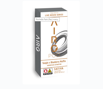 AIRO BRANDS - [MED] AiroPod | Tangie x Blueberry Muffin | 0.5g Rosin Cartridge