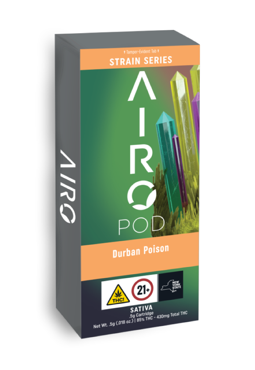 Airo Strain Series - Durban Poison - .5g - Oil - Vape - H...