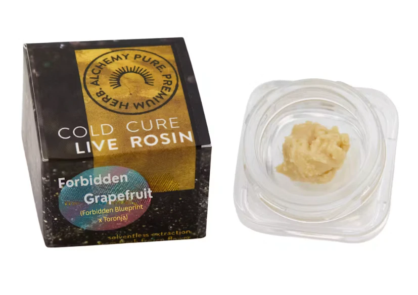 Alchemy Pure - Forbidden GrapeFruit 1g Rosin Main Image
