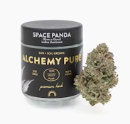 Space Panda 3.5g Flower Jar
