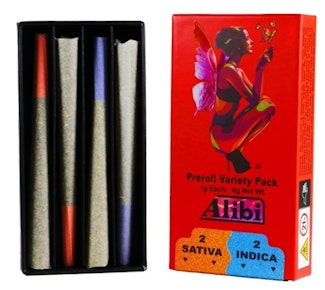 Alibi | Pre-roll Pack - Dream Star/ Caramel Cream | 4g 4pk