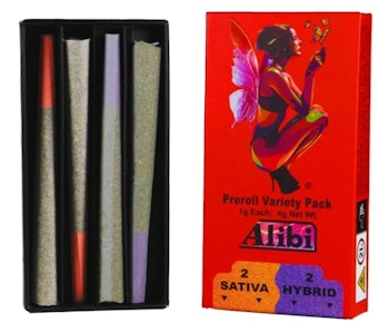 Alibi | Pre-roll Pack - Dream Star/ Cherry Diesel | 4g 4pk