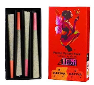 Alibi - Alibi | Pre-roll Pack - Dream Star/ Nilla Wafer | 4g 4pk