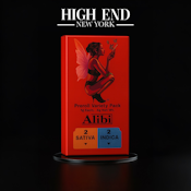 ALIBI - SATIVA/INDICA - DREAM STAR/CARAMEL CREAM 4 X 1 GRAM WHOLE FLOWER PREROLL PACK