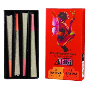 Alibi Cannabis - Sativa / Sativa - Dream Star X Nilla Wafers pre-rolls | 1g, 4pack