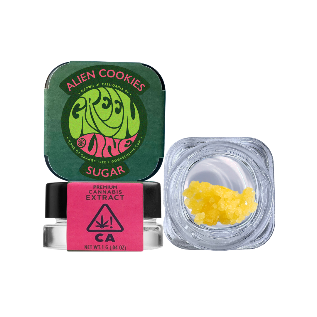 Green Line Sugar 1g Alien Cookies