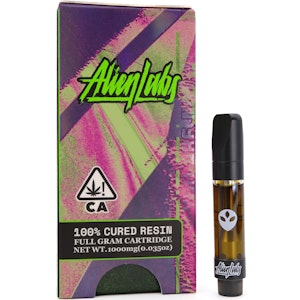 Alien Labs - Atomic Apple 1g Cured Resin Cart - Alien Labs 