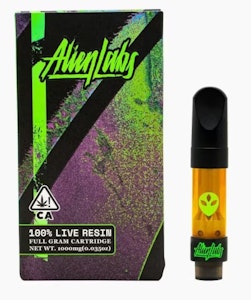 ALIEN LABS - Alien Labs 1g Zedband Live Resin Cartridge